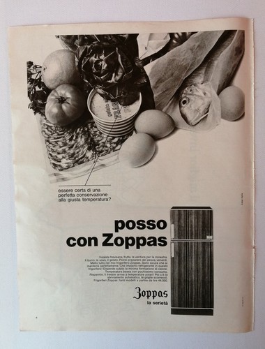 Zoppas frigoriferi pubblicità - frigoriferi,
