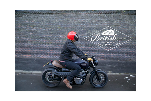 Jeans moto acero autentici - ,