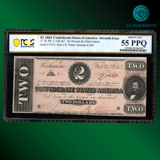 T-70 1864 $2 DOLLARO STATI