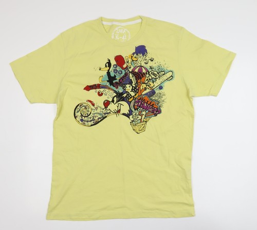 Shirt zara gialla uomo - gialla,