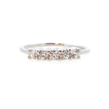 ANELLO VERETTA in ARGENTO