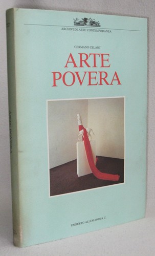 Arte povera celant 1 ed - arte, 1°ed