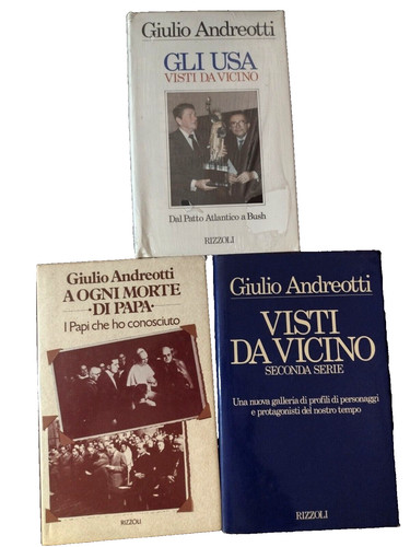 Giulio andreotti lotto libri - andreotti,