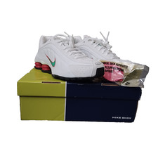 Nike Shox R4 Uomo 10 Bianco