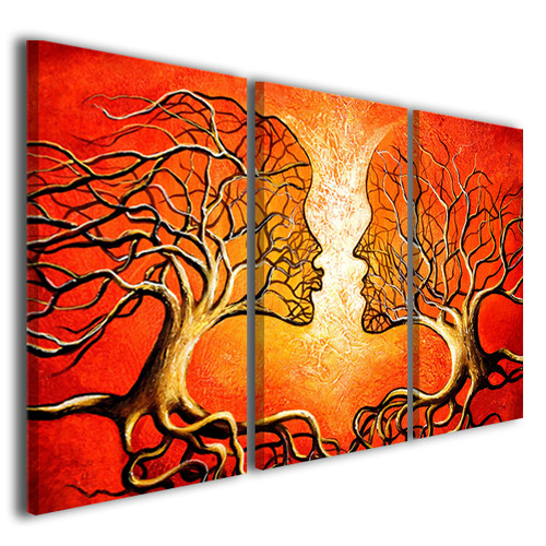 Quadri astratti moderni face - astratti,