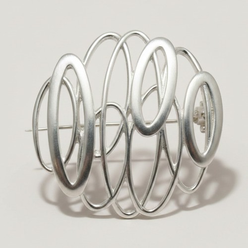 Elegante spilla argento