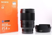 Sony Zeiss Distagon T*  FE 35mm F1.4 ZA E-Mount in Mint Condition With Box