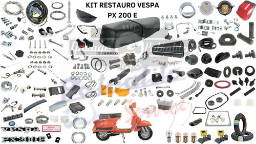 Kit restauro completo vespa - completo, px
