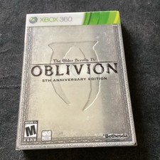 The Elder Scrolls IV Oblivion 5th Anniversary Edition Xbox 360 con mappa CIB