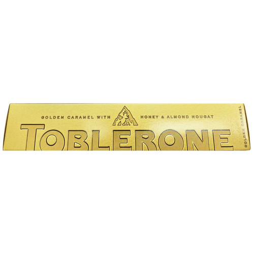 Toblerone golden caramel - toblerone,