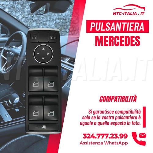 Pulsantiera alzacristalli lato