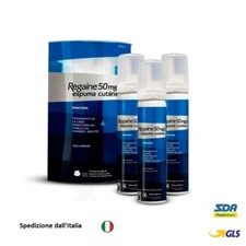 Regaìne5% FOAM  Rogaìne5%  MINOXIDìL 5%  TRATTAMENTO  RICRESCITA  3 MESI