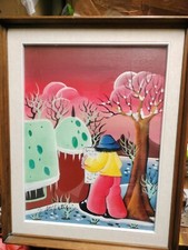 Quadro Naif Di J.Stipetić