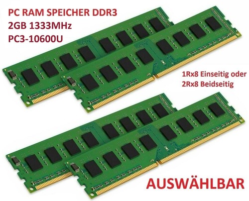 Ram ddr3 pc3 10600u - ddr3, gb