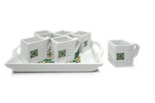 Set Caffè 6 Tazzine Tazze con