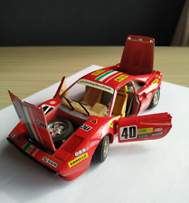 Modellino Automobile Bburago Ferrari GTO 1984 1/24 Rossa Red 40 Decal sponsor