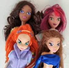 Lotto 4 bambole vintage doll
