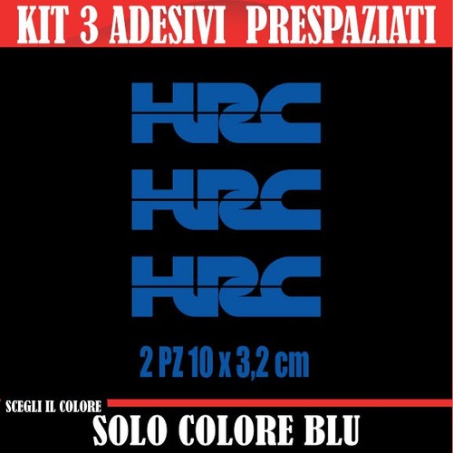 Kit adesivi hrc honda - adesivi,