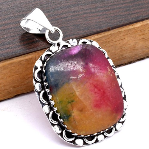 Ciondolo arcobaleno quarzo - arcobaleno,