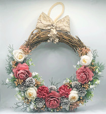 Ghirlanda  fiori  246   29 cm