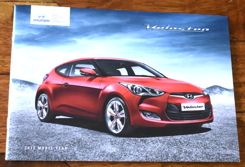 Hyundai veloster brochure - uk,