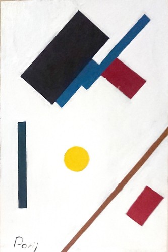 Figure geometriche multicolore - figure,