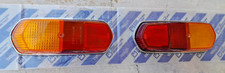 Coppia Plastiche Fanali Frecce Stop Posteriori Lancia Fulvia Zagato Nsu Prinz