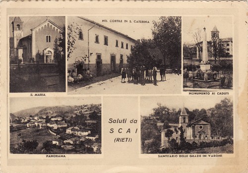 Scai saluti - saluti, da..