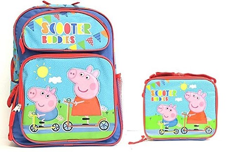 Zaino lunch box peppa pig - lunch,
