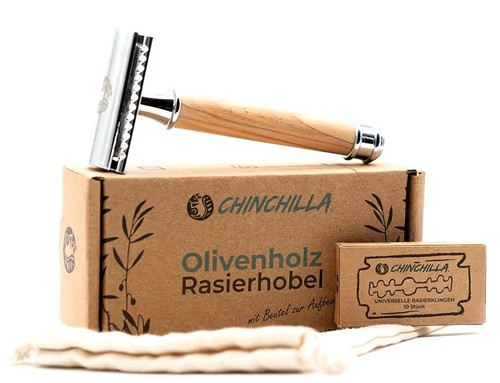 Rasoio legno ulivo - rasoio, in