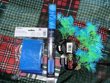 Lotto di 5 oggetti acquario