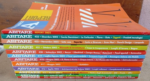 Abitare 2002 rivista - 2002, di