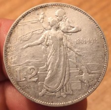 Coin 2 Lire 1911