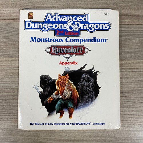 Monstrous compendium ravenloft - monstrous,