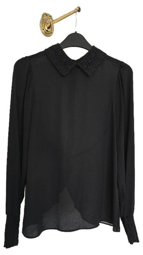 Warehouse camicetta donna nera - donna,