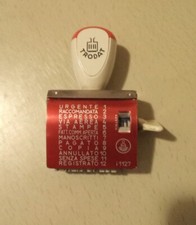 Timbro classico multiparola regolabile Trodat 1127 vintage Austria anni 70