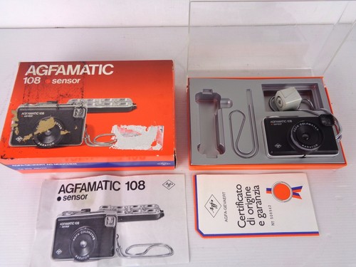 Agfamatic 108 con cofanetto - con,