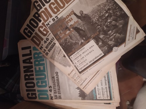 Giornali guerra ristampe - guerra,