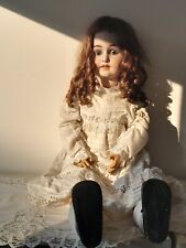 Bambola antica da collezione Teodor RECKNAGEL altezza 82 cm.