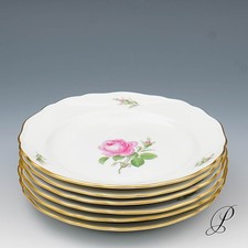 6 piatti da torta Meissen in