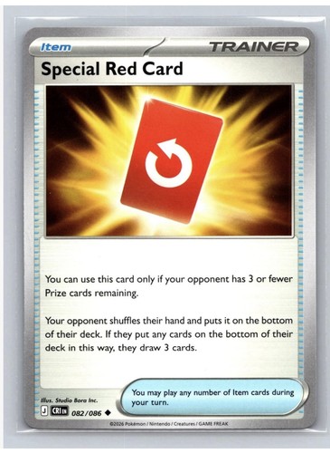 Special red card 082 - special,