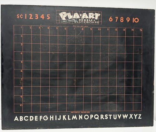 Vintage pla art magic square - magic,