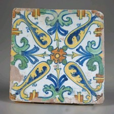 RIGGIOLA o PIASTRELLA maiolica