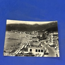 RIVIERA DEI FIORI VARAZZE PANORAMA E BAGNI - Bianco e nero Cartolina