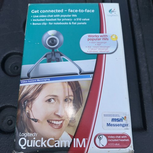 Webcam logitech quickcam - logitech,