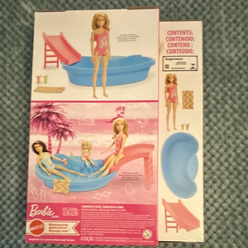 Mattel barbie playset piscina - mattel,
