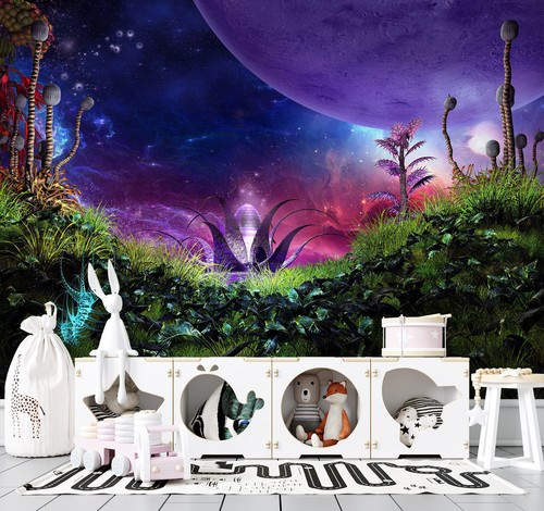 Carta parati fantasia - carta,