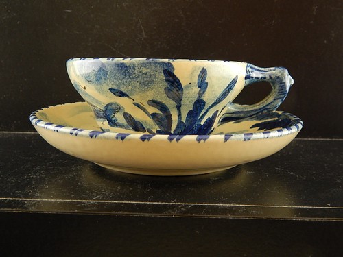 Antica tazza ceramica - da, te'