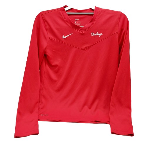 Camicia rossa buckeyes nike - rossa,