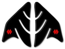 2 ADESIVI in RESINA 3D NERI